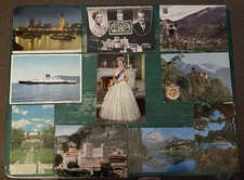 Used Postcards, Lot of 87, Cities/Towns/Landscapes From Different Countries  picture