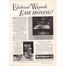 1933 Westinghouse Appliances Original Vintage Print Ad picture
