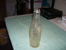 Vintage embossed clear 6.5 oz. Acme bottling works soda bottle, Rochester, NY   picture
