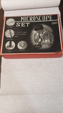Vintage microscope by the A.C. Gilbert Company, designed for children. picture