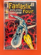 Vintage 1968 Fantastic Four #72 VG Key IssueSilver Surferš„Jack Kirby Stan Leeš„ picture