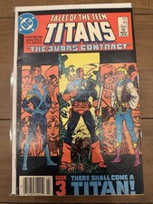 Tales of The Teen Titans #44 1st Appearance Of Nightwing DC Perez 1984 Fine - VF picture