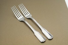Mikasa WHITNEY American Chippendale Set of 2 Dinner Forks Glossy Stainless picture