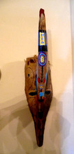VINTAGE PACIFIC ISLAND HAND CARVED & HAND PAINTED 34