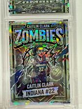 2026 Graded SP/500 Caitlin Clark Refractor Basketball VZ Rc picture