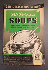 1940 Cook Book Ruth Berolzheimer 250 Delicious Soups Culinary Arts Chicago IL picture