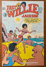 Fast Willie Jackson #6 Fitzgerald 1977 Bikini Cover Bronze Scarce Black Archie picture