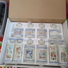 Lenox Baker's Dozen  Fine Porcelain Vintage Canister with Lid 1995 CHOOSE   NEW picture