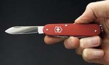 Victorinox Swiss Army Cadet Red Alox Pocket Knife New in Box Model 0.2601.20R-X1 picture