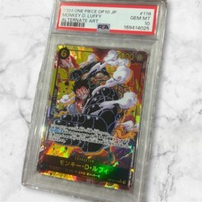 PSA10 Monkey D Luffy OP10 118 SEC Parallel One Piece Card picture