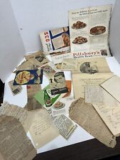 vintage recipe advertising lot cooking 1920s 1930s 1940s picture