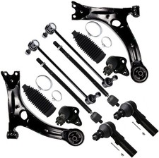 12-PC SET Front Suspension Kit w/Lower Control Arm for Toyota Corolla 2009 2010 picture