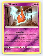 Rotom 86/236 Uncommon Cosmic Eclipse Pokemon Reverse Holo DMG picture