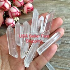 50g Tibet Nice Lot Natural Clear Quartz Crystal Points Wand Specimen US Seller picture