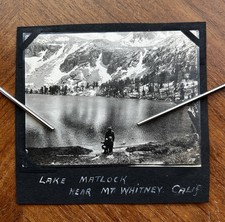 VTG Elias Olinghouse Matlock Lake Sierra Nevada University Peak Inyo Co CA Photo picture