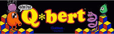 Q-Bert (Q*Bert/Qbert) Arcade Marquee/Sign (Dedicated 23