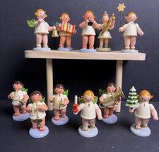 Vintage Expertic Erzgebirge DDR Angel Orchestra Set picture