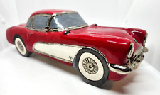 Vintage Red Corvette Stingray Car Bank Ceramic Rare picture