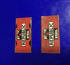 Vintage Republic Steel Clips - Ownership Tags-Two picture