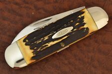CASE XX USA 5 DOT 1974 CUSTOM STAG ELEPHANT TOENAIL SUNFISH KNIFE 6250 (16325) picture