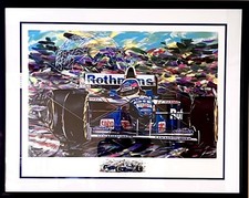 Four (3) Framed & Signed RANDY OWENS SERIGRAPHS.  RARE picture