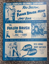 The Fuller Brush Man / The Fuller Brush Girl / Holiday in Havana Movie Ad picture