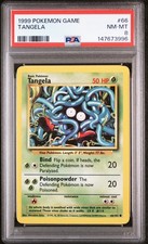 PSA 8 NM/MT 1999 POKEMON GAME #66 TANGELA UNLIMITED ENGLISH picture