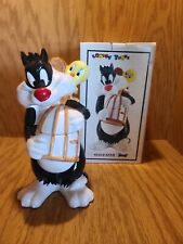 Vintage 1993 Looney Tunes Sylvester/Tweety Cookie Jar W/ Original Box picture
