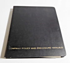 RARE VINTAGE FRONTIER AIRLINES 1982 COMPANY POLICY AND PROCEDURES MANUAL picture
