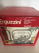 Vintage Guzzini Amanda Cube Ice Bucket with Handle -7” Lucite -Italy picture