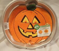 1995 Wilton Cake Pan Jack O'Lantern Halloween Pumpkin Fall Season picture