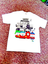 NWOT 1998 T-Shirt South Park Characters - Comedy Central 100% Cotton size L picture