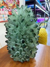 22LB New Find green Phantom Quartz Crystal Cluster Mineral Specimen DECOR picture