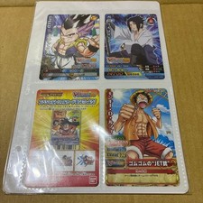 Data Carddass V Jump Card Festa 2009 Promo Set One Piece Naruto DBZ Sealed Japan picture