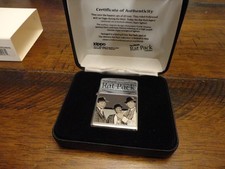 THE RAT PACK MONOCHROME ZIPPO LIGHTER MINT 2004 LIMITED 263/3000 picture