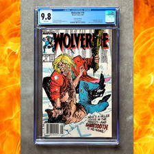 🔥 Wolverine #10 CGC 9.8 NM/M Newsstand (Marvel 1989) 1st App Silver Fox 🔥 picture