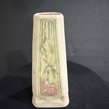 Weller Roma Art Pottery Vase Grapes Leaves 7