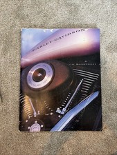  Harley-Davidson Motorcycles Large Sales Brochure - 1999 picture