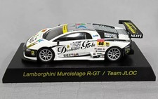 1/64 Kyosho Lamborghini Murcielago R-GT JLOC #66 White Black Circle K picture
