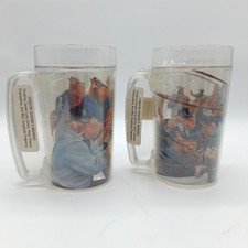 VTG 1991 Camel Cigarettes ThermoServ 20oz Plastic Mug Cup Lot of 2 NOS Sealed picture