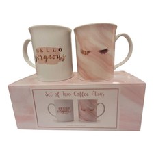 HELLO GORGEOUS Sally Beauty Coffee Mugs Pink picture