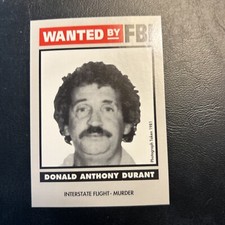Jb2 1993 wanted By The Fbi #47 Donald Anthony Durant picture