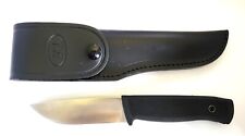 FALLKNIVEN F1 VG10 Laminated Steel Survival Knife & Leather Sheath 8-1/2
