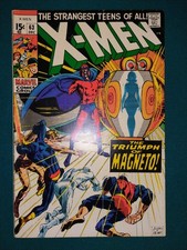 Marvel Comics X-Men #63 The Triumph of Magneto (1969) Roy Thomas picture