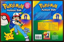 POKEMON ACTION Punch-out SET - Mint condition 1990's, Charmander, Eevee, Pikachu picture