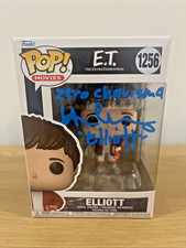 Henry Thomas Elliott & E.T. #1256 Signed Funko Pop ACOA Certified Autograph picture