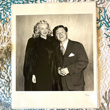 Marilyn Monroe Mickey Rooney Limited Edition Photograph Frank Worth Estate 16x20 picture