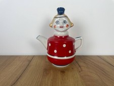 Children's teapot VANYA USSR Tregubova Korosten Rare porcelain picture