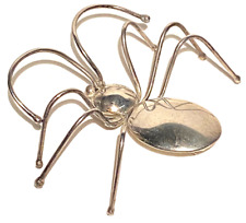 DORTHY CHAVEZ KEWA ARTIE YELLOWHORSE NAVAJO ARTISAN STERLING SPIDER BROOCH picture