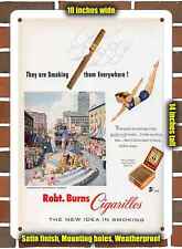 Metal Sign - 1950 Robt. Burns Cigarillos- 10x14 inches picture